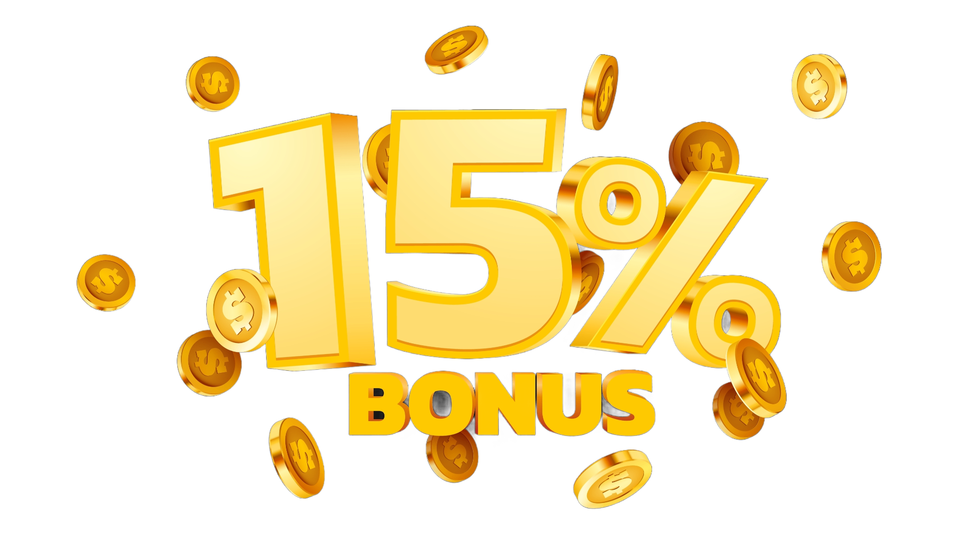 15% Deposit Bonus