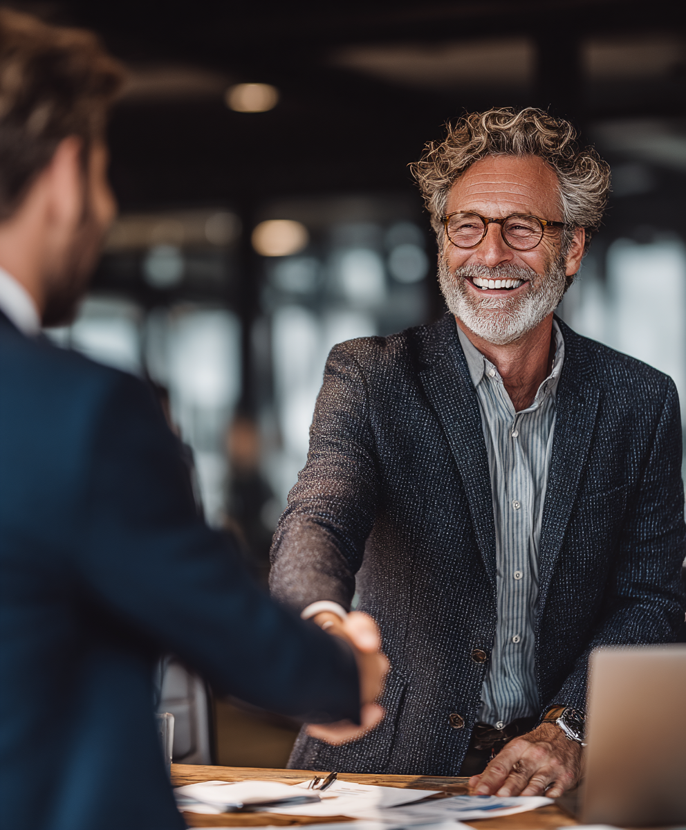 Professional business meeting