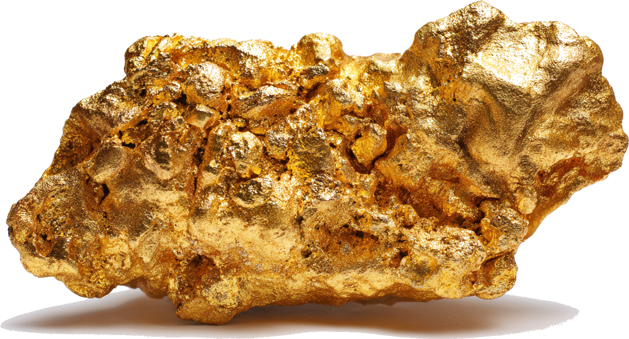 Large gold nugget representing LBMA gold trading